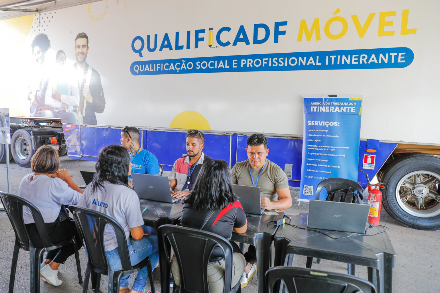 Inscrições para o QualificaDF Móvel são reabertas e seguem até domingo (3)